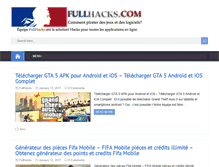 Tablet Screenshot of fullhacks.com